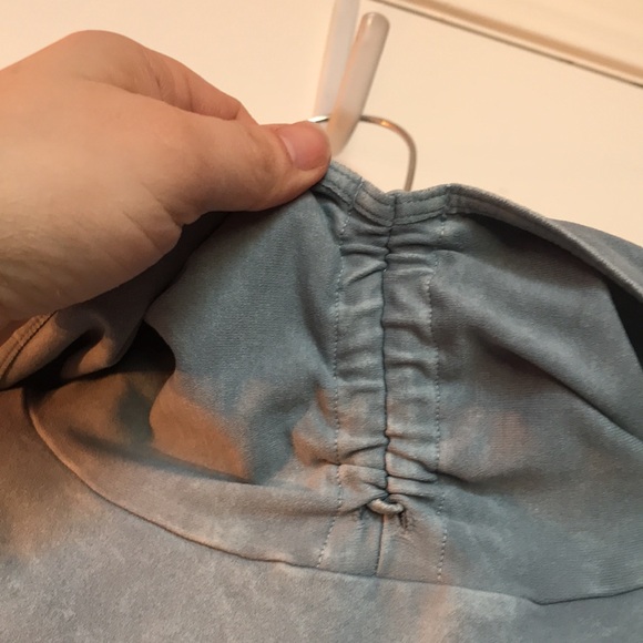 Fp movement free people workout top shirt medium large m l hooded hoodie - Picture 3 of 6